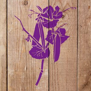 Flower Stencil - Art and Wall Stencil - Image 4