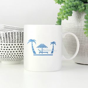 Beach Stencil - Art and Wall Stencil - Image 5