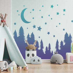 Starry Night Stencil - Art and Wall Stencil - Image 5