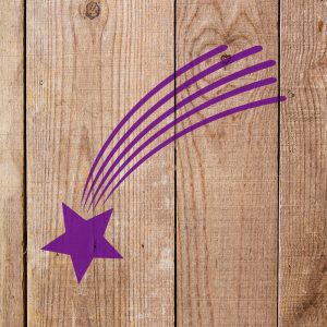 Shooting Star Stencil - Art and Wall Stencil - Image 4