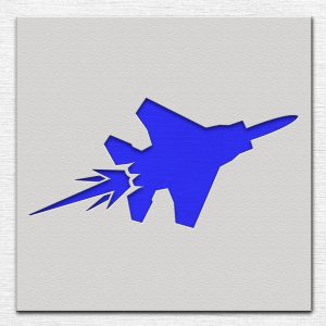 Jet Stencil - Art and Wall Stencil - Image 3