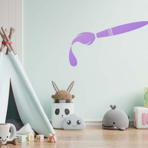 Paint Brush Stencil - Art and Wall Stencil - Image 4