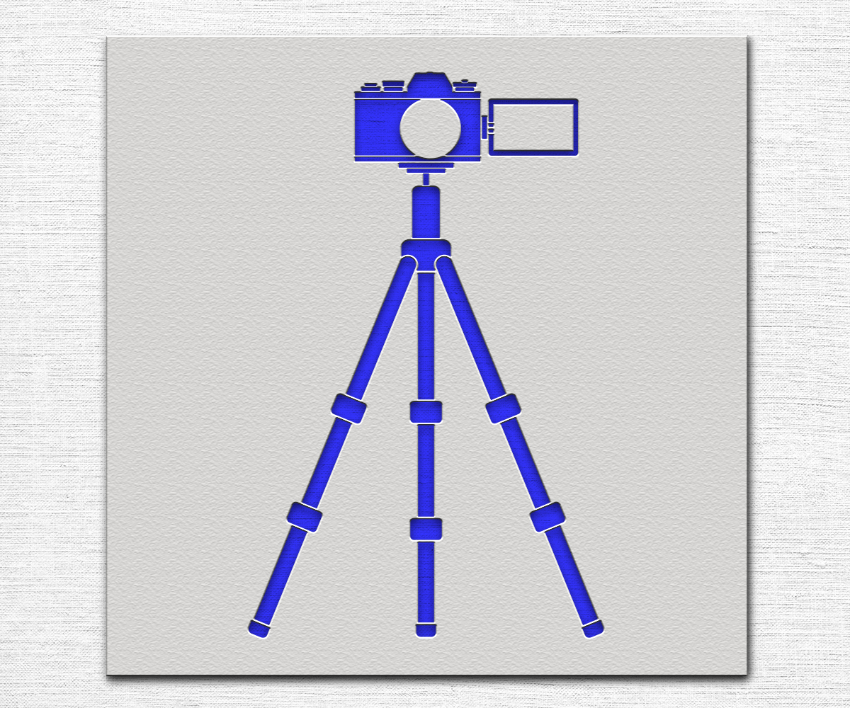 Camera Stencil Art and Wall Stencil Stencil Giant