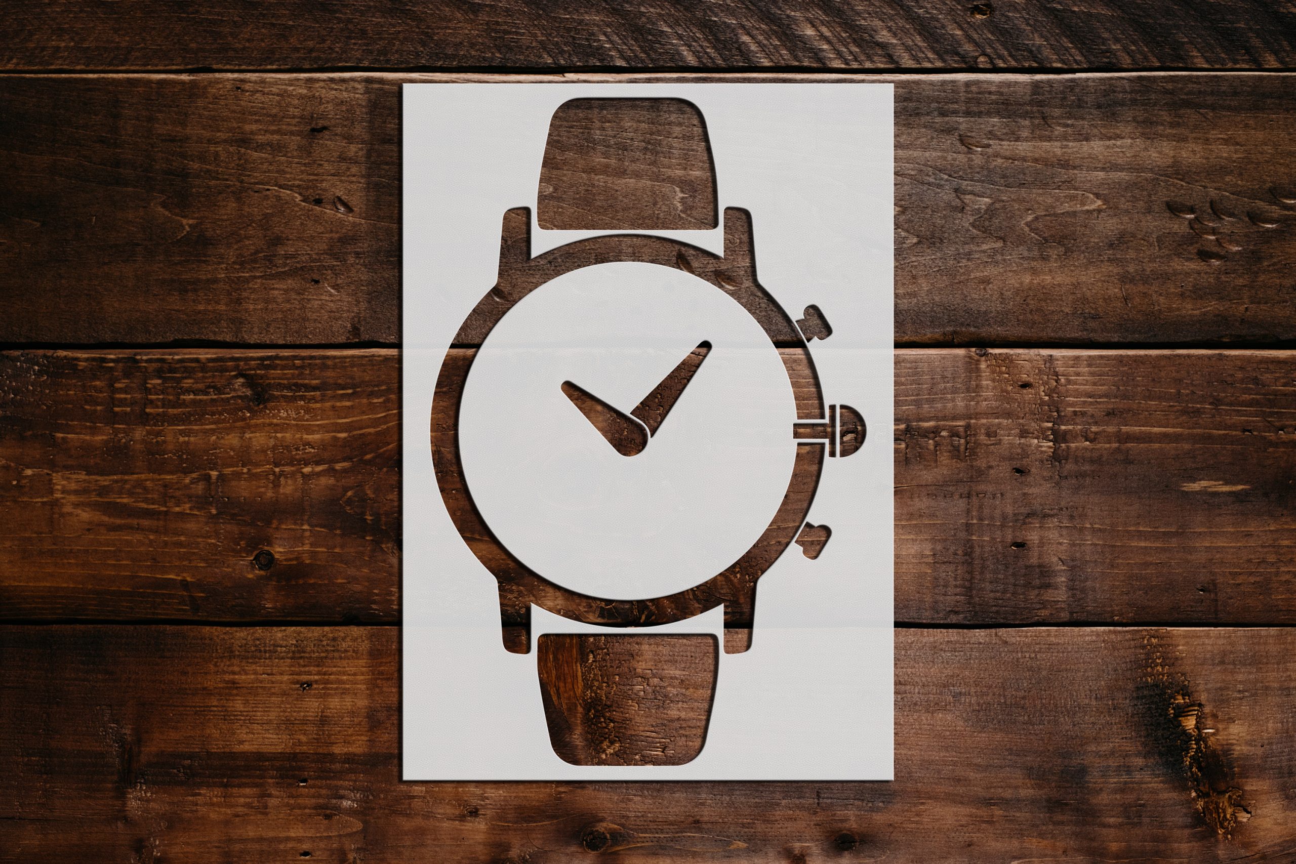 Wrist Watch Stencil Art and Wall Stencil Stencil Giant