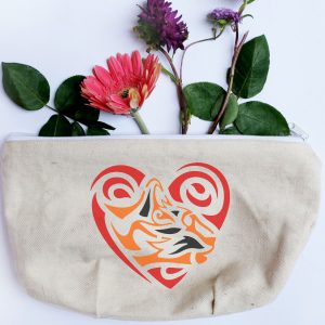 Big Cat and Heart Stencil - Art and Wall Stencil - Image 3