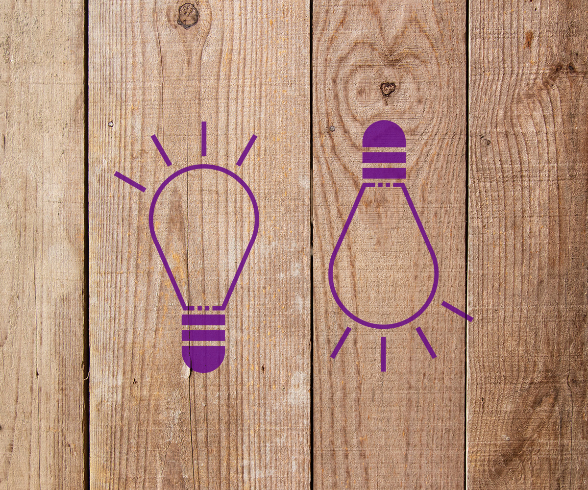 Light Bulbs Stencil - Art and Wall Stencil - Stencil Giant