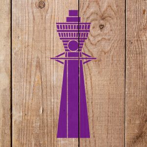 Tower Stencil - Art and Wall Stencil - Image 3