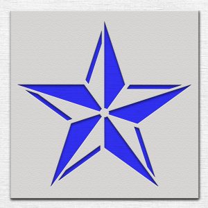 Star Stencil - Art and Wall Stencil - Image 4