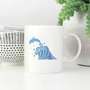 Porpoise Stencil - Art and Wall Stencil - Image 6