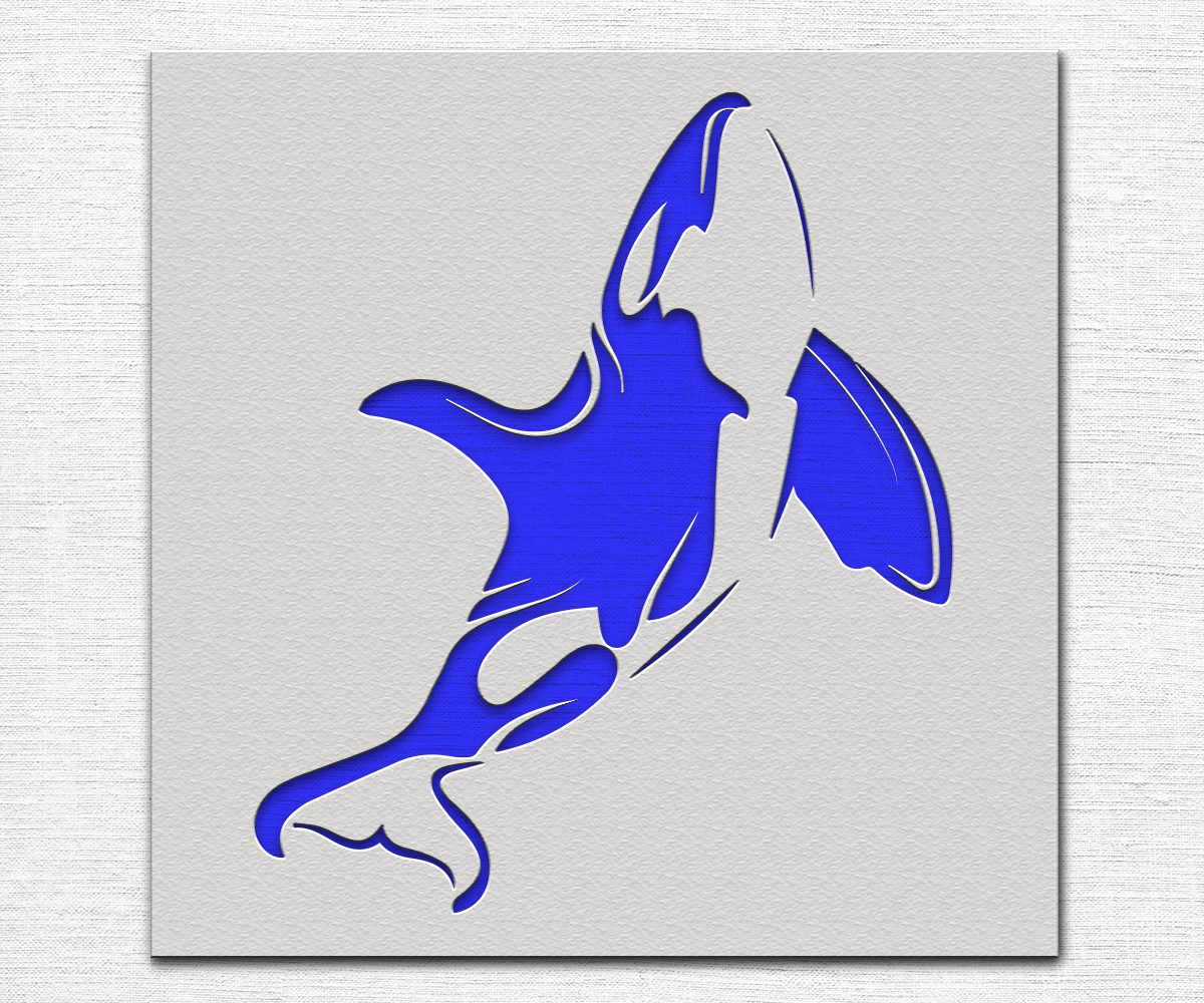 Whale Stencil - Art and Wall Stencil - Stencil Giant