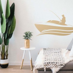 Fishing Boat Stencil - Art and Wall Stencil - Image 4