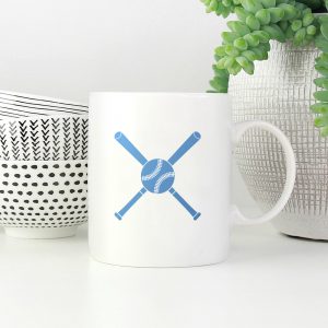 Baseball and Bats Stencil - Art and Wall Stencil - Image 3