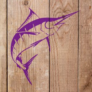 Sailfish Stencil - Art and Wall Stencil - Image 4