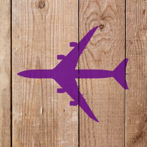 Airplane Stencil - Art and Wall Stencil - Image 3