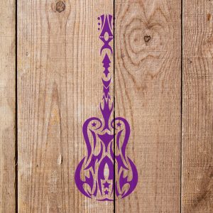 Guitar Stencil - Art and Wall Stencil - Image 5