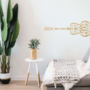 Guitar Stencil - Art and Wall Stencil - Image 3