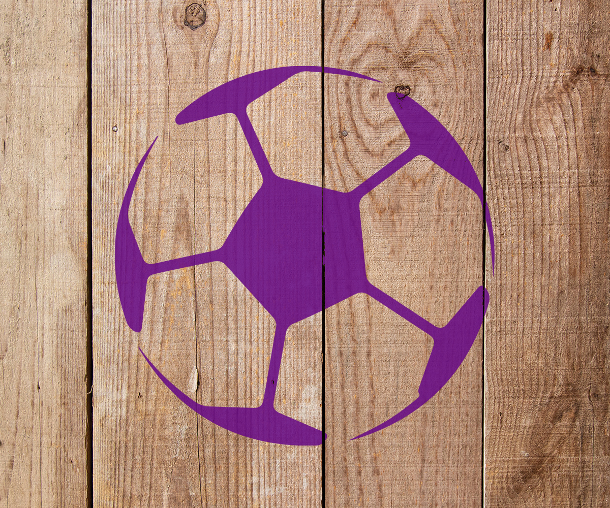 Soccer Ball Stencil Art and Wall Stencil Stencil Giant