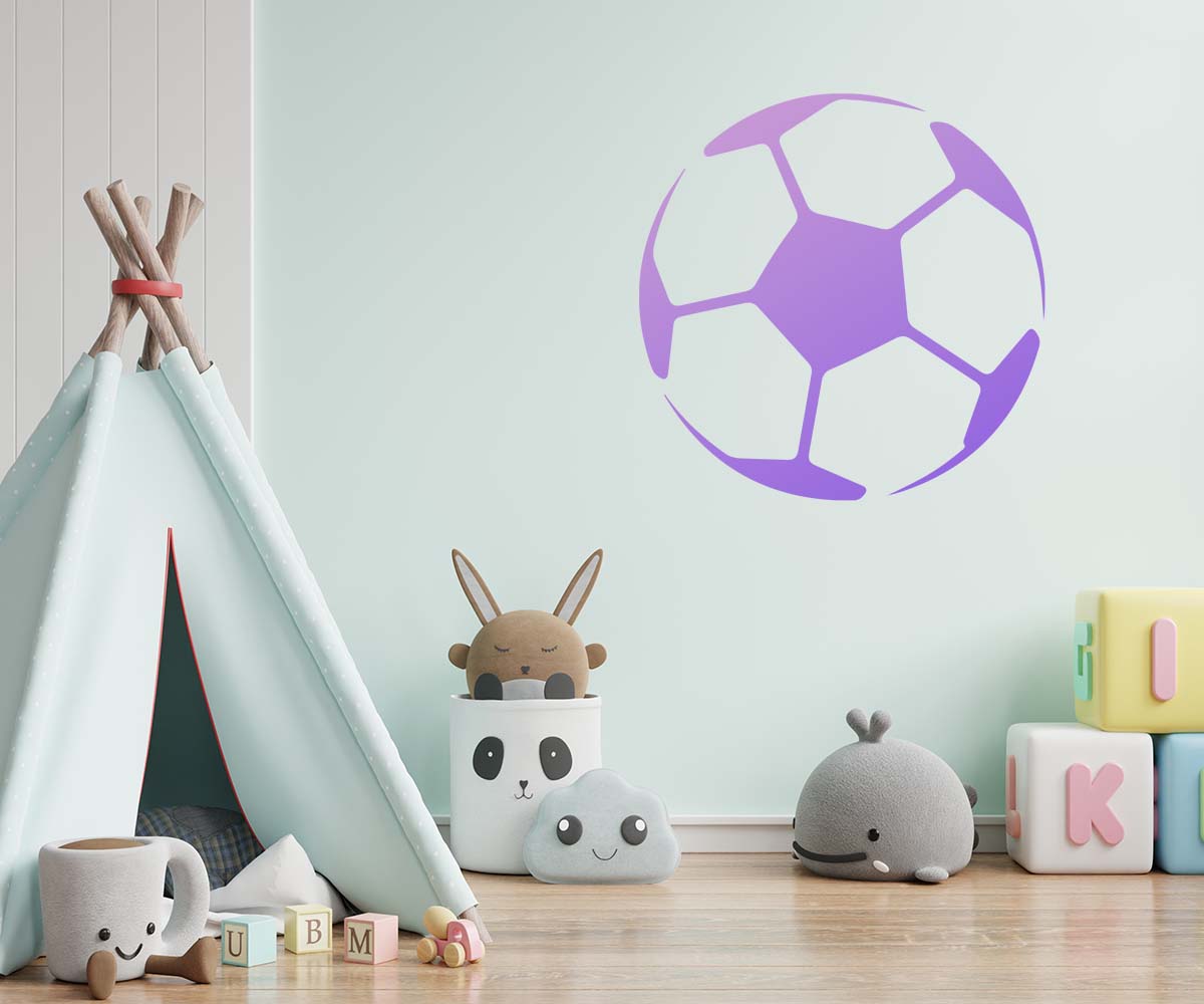 Soccer Ball Stencil - Art and Wall Stencil - Stencil Giant