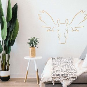 Moose Head Stencil - Art and Wall Stencil - Image 5