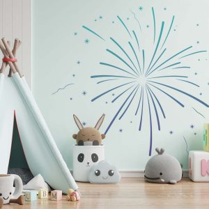 Fireworks Stencil - Art and Wall Stencil - Image 5