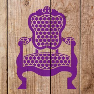 Chair Stencil - Art and Wall Stencil - Image 3