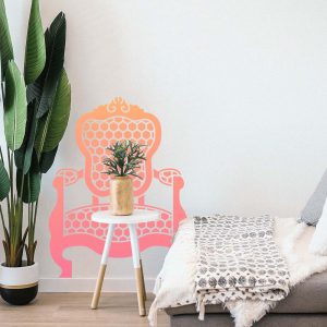 Chair Stencil - Art and Wall Stencil - Image 4