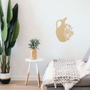 Wine and Grapes Stencil - Art and Wall Stencil - Image 5