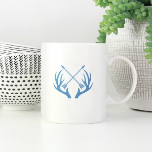 Antlers and Arrows Stencil - Art and Wall Stencil - Image 5