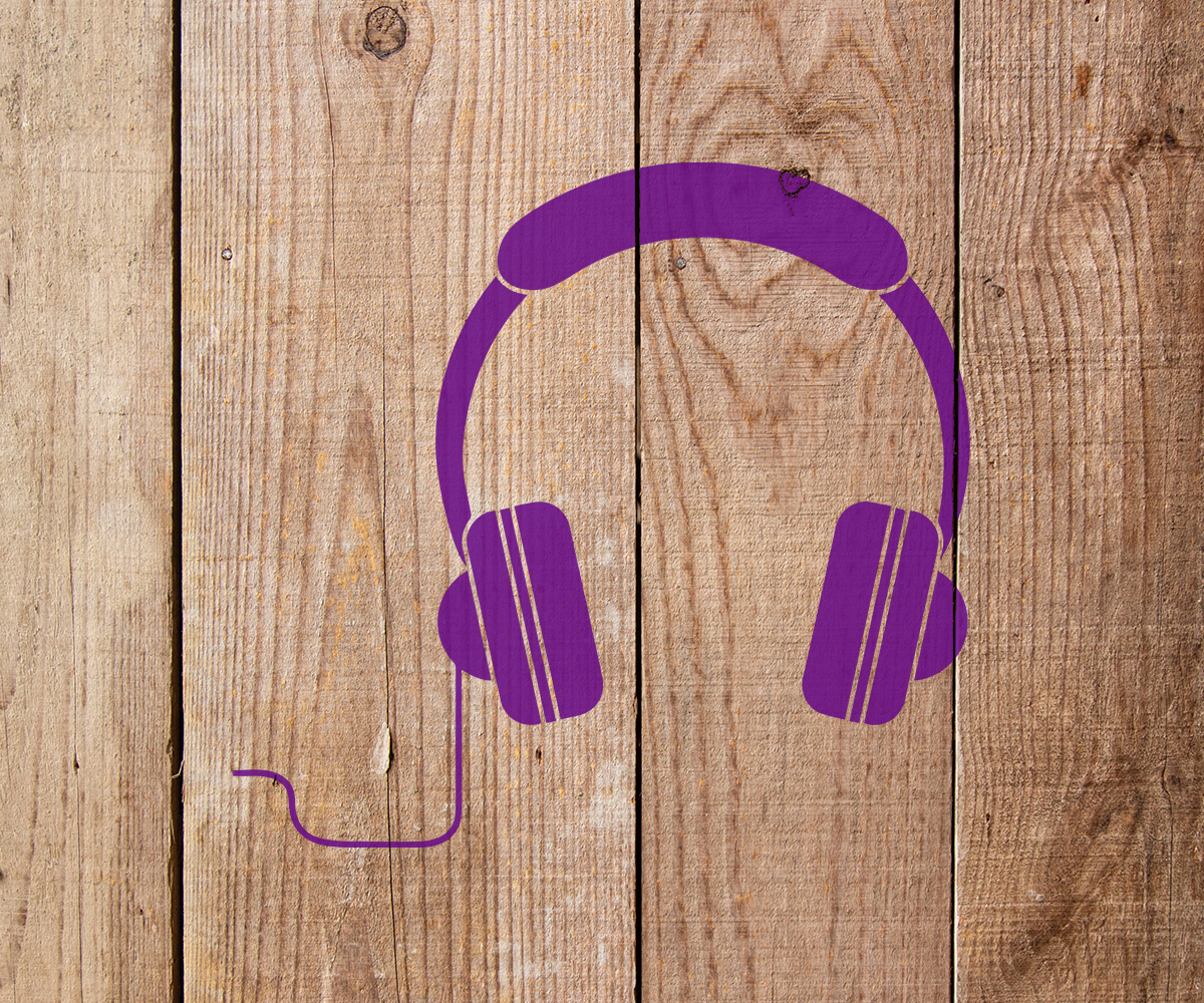 Headphones Stencil Art and Wall Stencil Stencil Giant