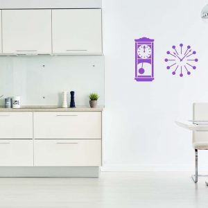 Clocks Stencil - Art and Wall Stencil - Image 4