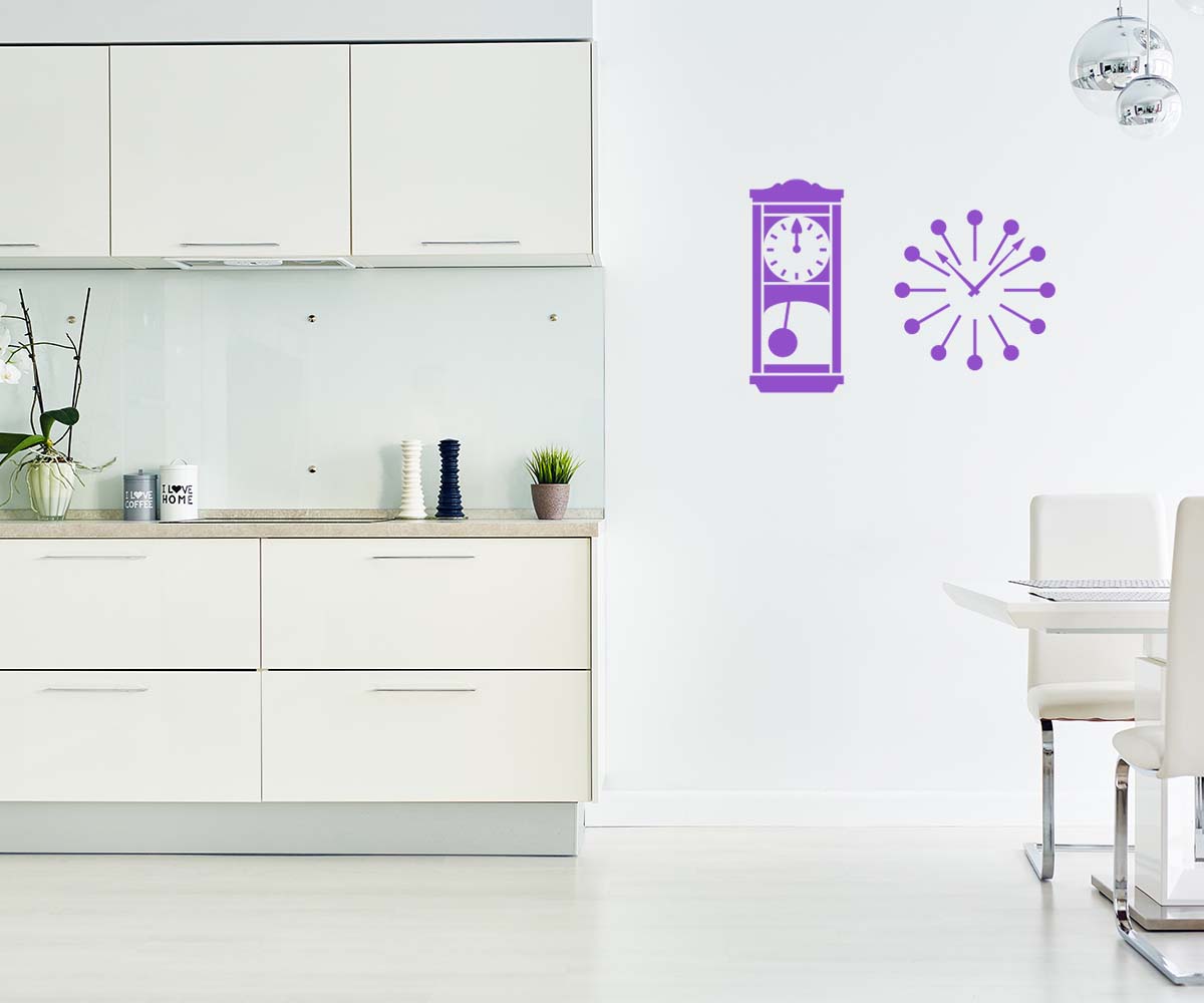 Clocks Stencil Art and Wall Stencil Stencil Giant