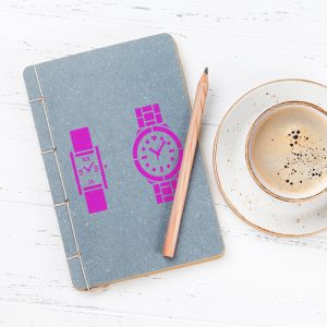 Watches Stencil - Art and Wall Stencil - Image 5