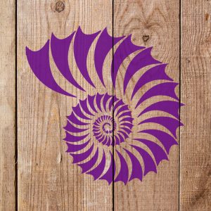 Sea Shell Stencil - Art and Wall Stencil - Image 5