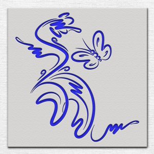 Butterfly Stencil - Art and Wall Stencil - Image 3