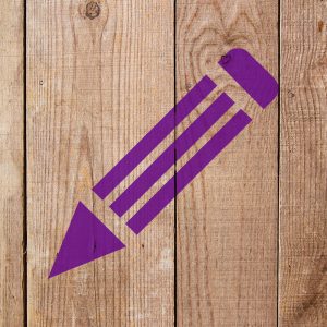 Pencil Stencil - Art and Wall Stencil - Image 3