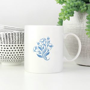 Flower Stencil - Art and Wall Stencil - Image 5