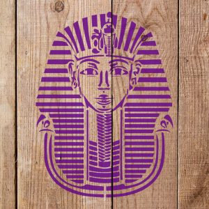 Egyptian Pharaoh Stencil - Art and Wall Stencil - Image 3