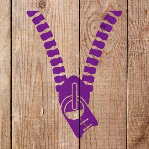 Zipper Stencil - Art and Wall Stencil - Image 3