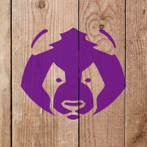 Panda Bear Stencil - Art and Wall Stencil - Image 4