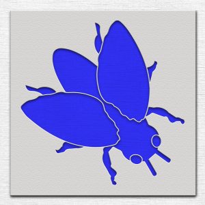 Fly Stencil - Art and Wall Stencil - Image 5