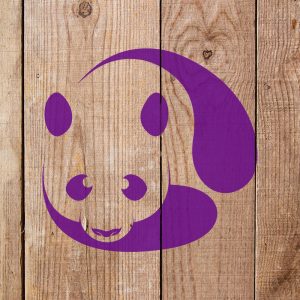Panda Bear Stencil - Art and Wall Stencil - Image 4
