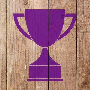 Trophy Stencil - Art and Wall Stencil - Image 3