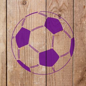Soccer Ball Stencil - Art and Wall Stencil - Image 5
