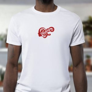 Woman's Face Scroll Design Stencil - Art and Wall Stencil - Image 5