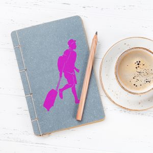 Man, Hiker, Traveler Stencil - Art and Wall Stencil - Image 5