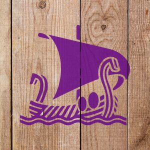 Viking Ship Stencil - Art and Wall Stencil - Image 5