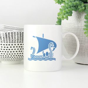 Viking Ship Stencil - Art and Wall Stencil - Image 3