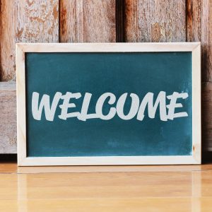 Welcome Banner Stencil - Art and Wall Stencil - Image 4