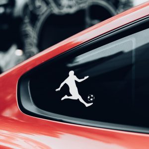 Soccer Player Stencil - Art and Wall Stencil - Image 3