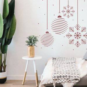 Christmas Ornaments Stencil - Art and Wall Stencil - Image 3